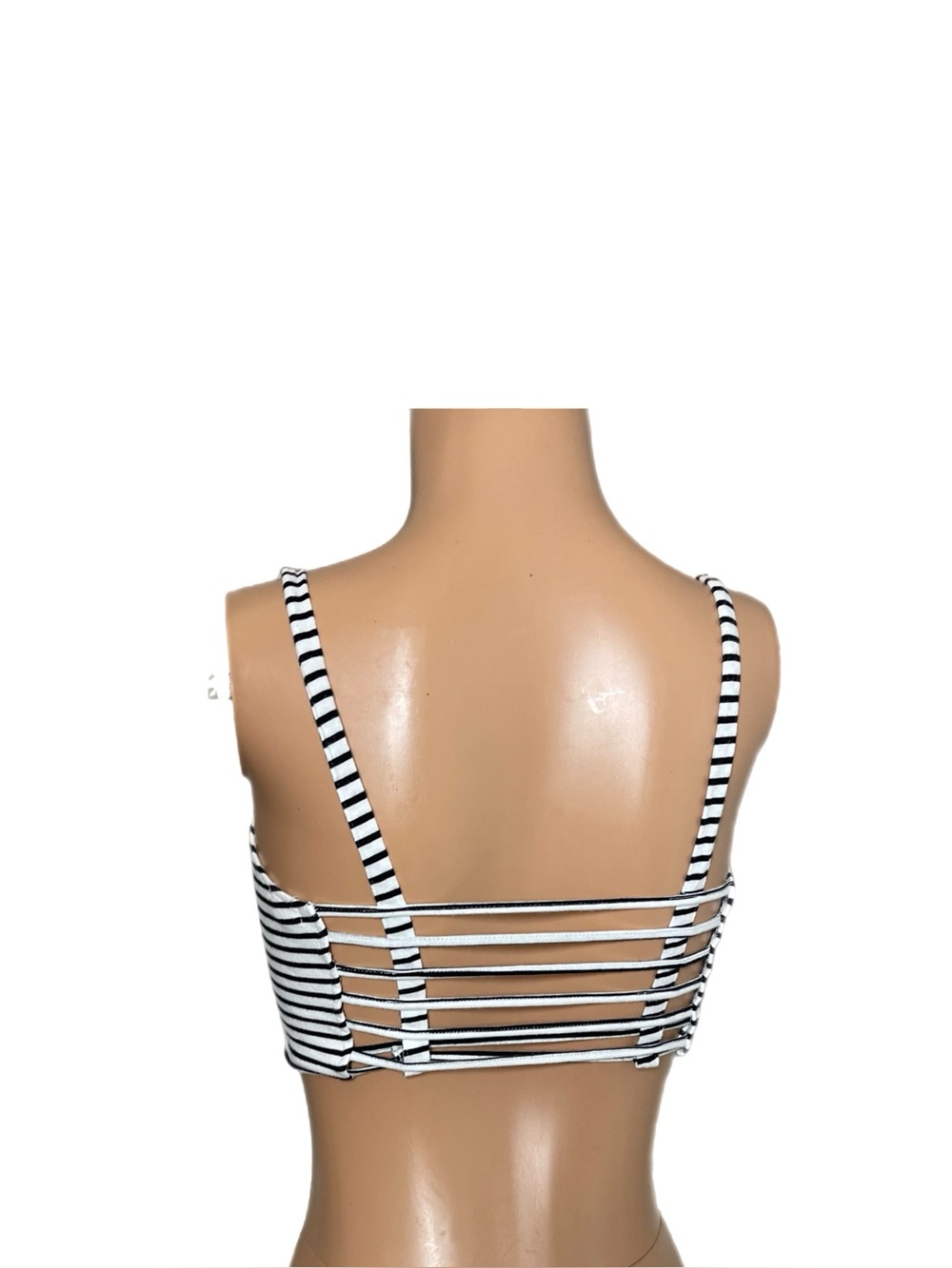 Garage Striped Cage-Back Design